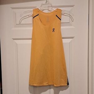On Cloud Run on Clouds Running Active Tank Top Size Medium Black/ Yellow